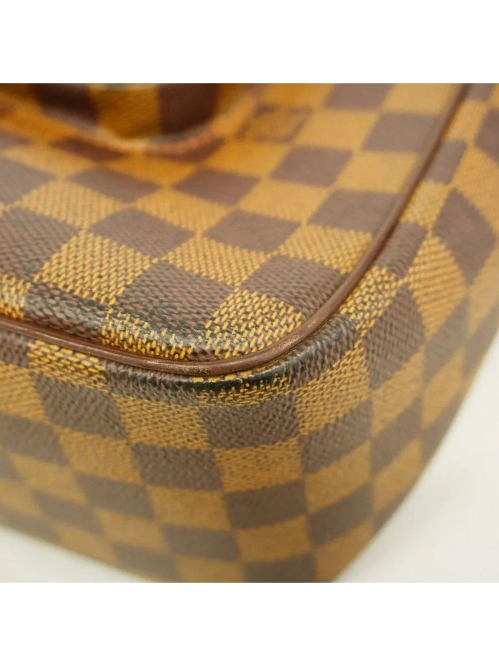 Louis Vuitton Shoulder Bag Damier Olaf MM Ebene